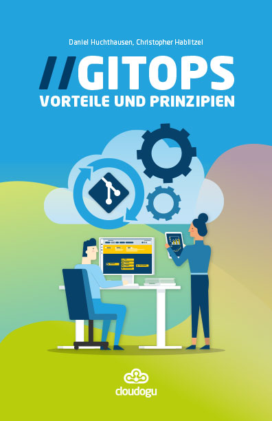 Deckblatt Cloudogu GitOps Grundlagen eBook
